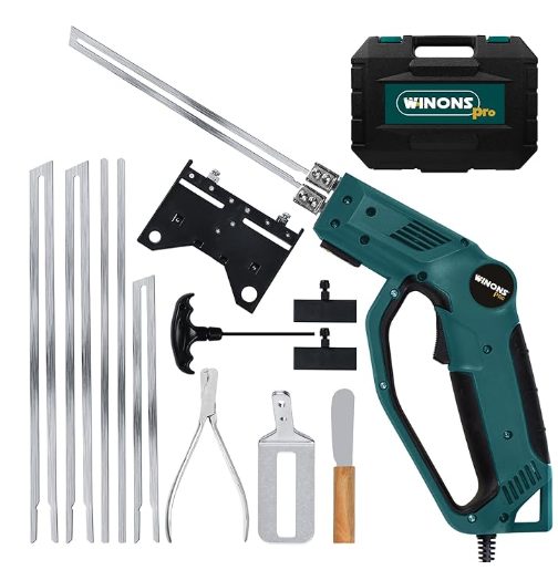 WINONS Hot Knife Foam Cutter Tool with Sled - 300W, Styrofoam Cutter WFC0014 with Numbered Temperature Controller - 710°C Max Temp, Hot Wire Foam Cutting Tool